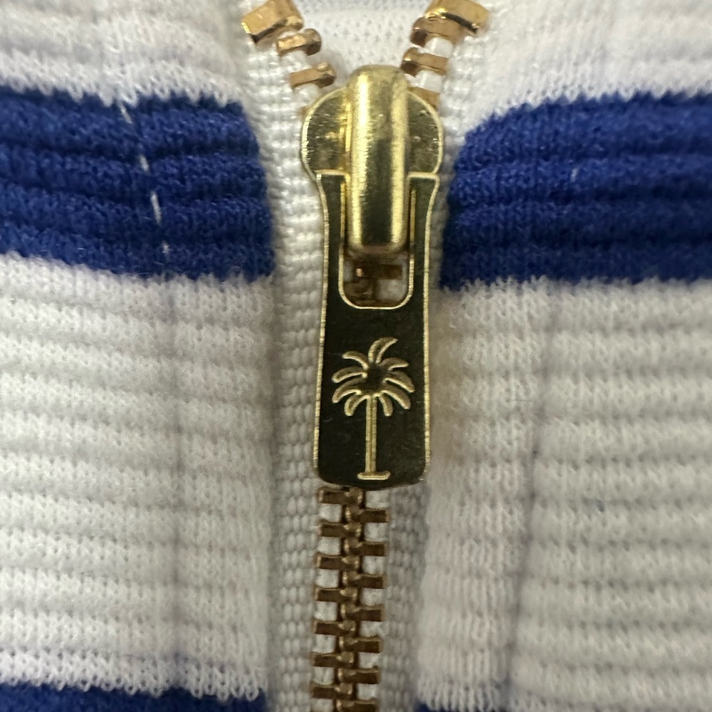 Lilly Pulitzer Blue and White Striped Dress, Size Small NWT - Picture 5 of 12